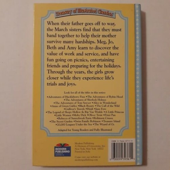 Treasury of Illustrated Classics Little Women by Louisa May Alcott - Picture 7 of 12